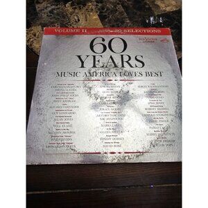60 Years Of Music America Loves Best Volume 2 LP Vinyl Record